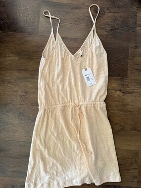 Roxy Pale Peach Spaghetti-Strap Mini Dress
